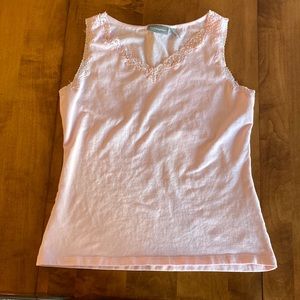 Women’s Croft & Barrow Stretch Pink Tank Top